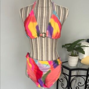 Bikini NWT Separates szL bottom szXL top High leg Fully lined NWT